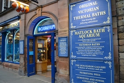 Matlock Bath Aquarium and arcade Logo
